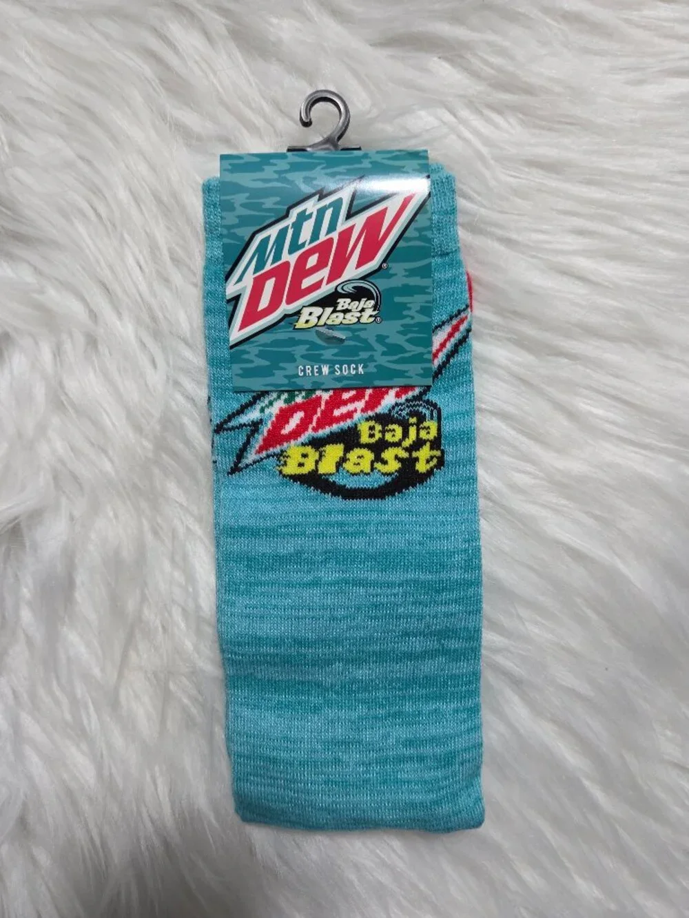 Mountain Dew Baja Blast Crew Socks